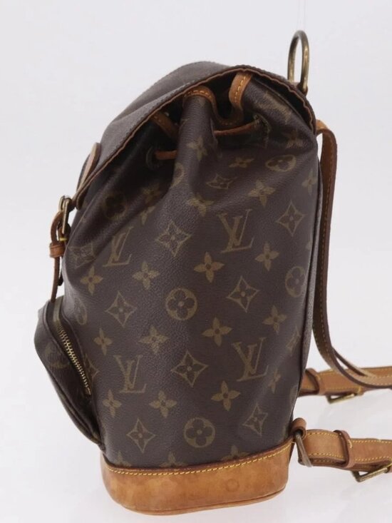 LOUIS VUITTON Monogram Montsouris MM Backpack M51136 LV Auth 186390 main image 10
